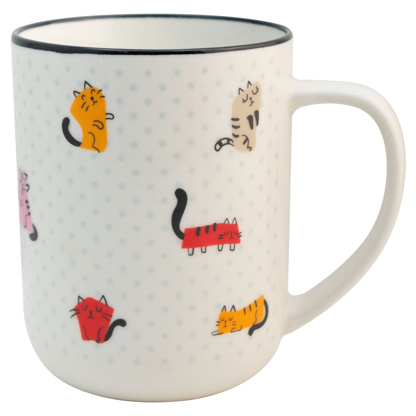 TARRO DE PORCELANA GATOS 620 ML | REGALOS SIGLO XXI