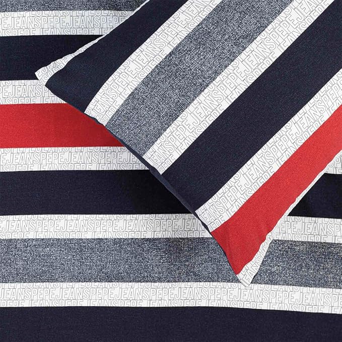 SET EDREDÓN INDIVIDUAL ERIK ROJO | PEPE JEANS