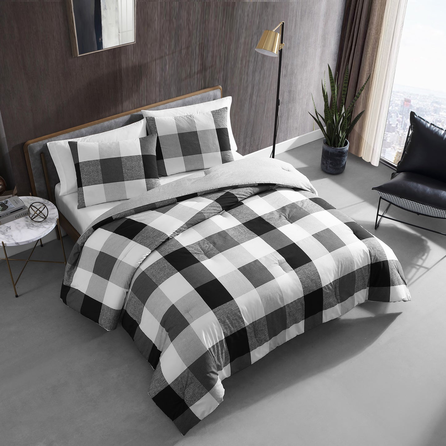 EDREDÓN SET PROSPECT PLAID | KENNETH COLE