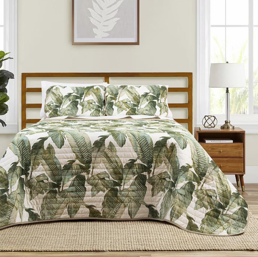 QUILT SET FIESTA PALMS 1  | TOMMY BAHAMA
