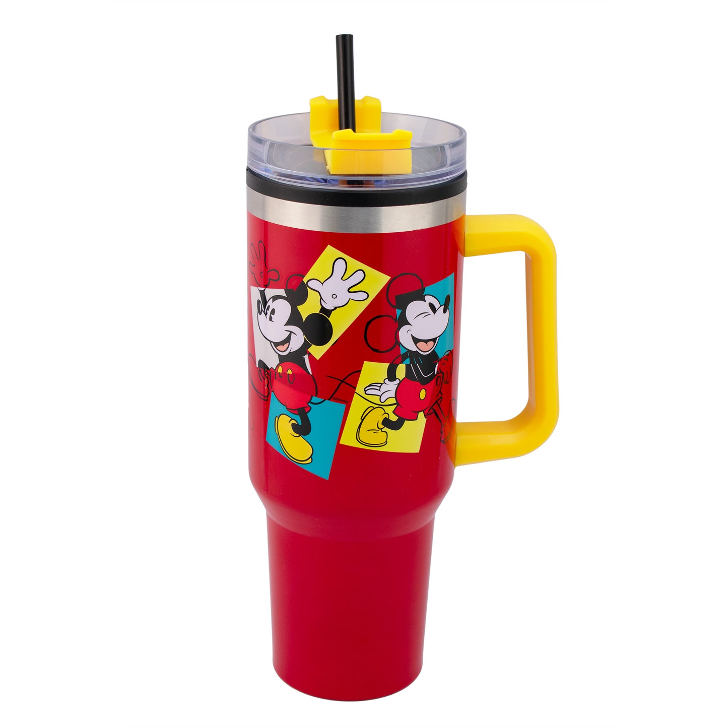 TERMO DOBLE PARED 1.2 L MICKEY ACERO/PLÁSTICO | REGALOS SIGLO XXI