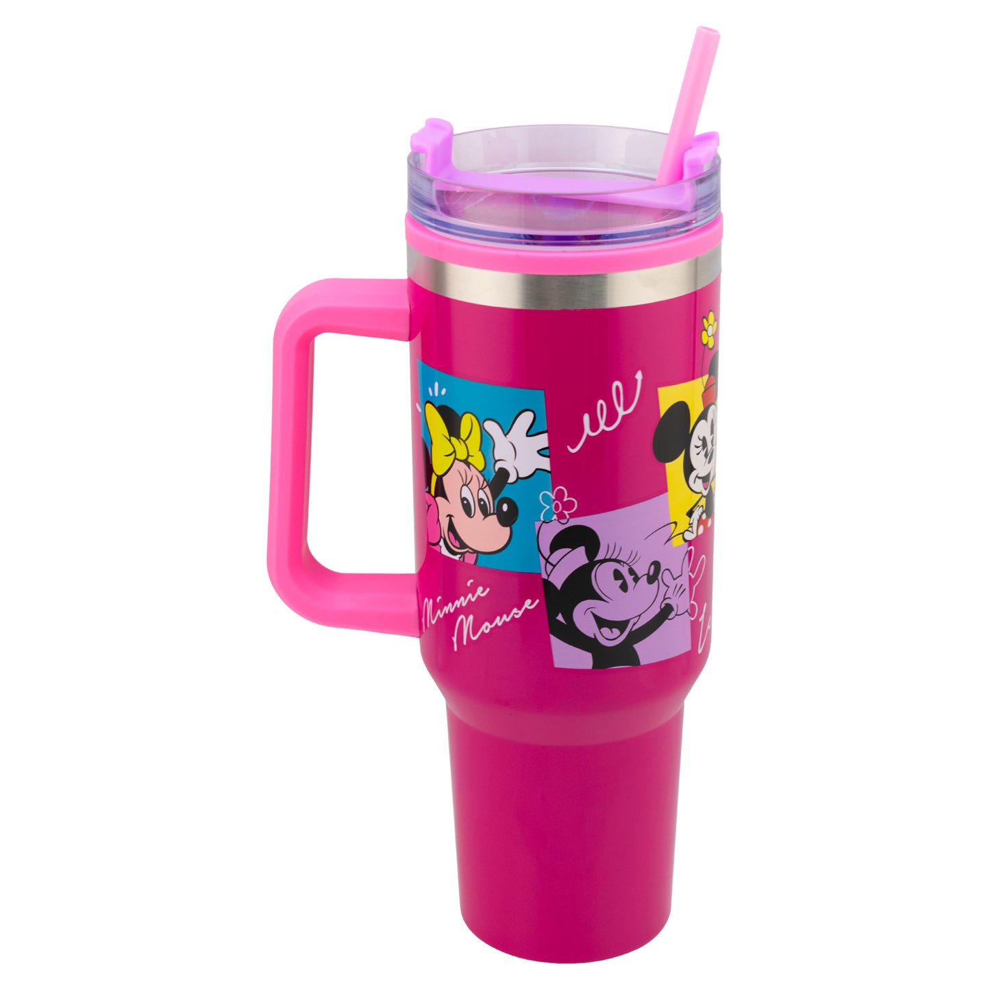 TERMO DOBLE PARED 1.2 L MINNIE ACERO/PLÁSTICO | REGALOS SIGLO XXI