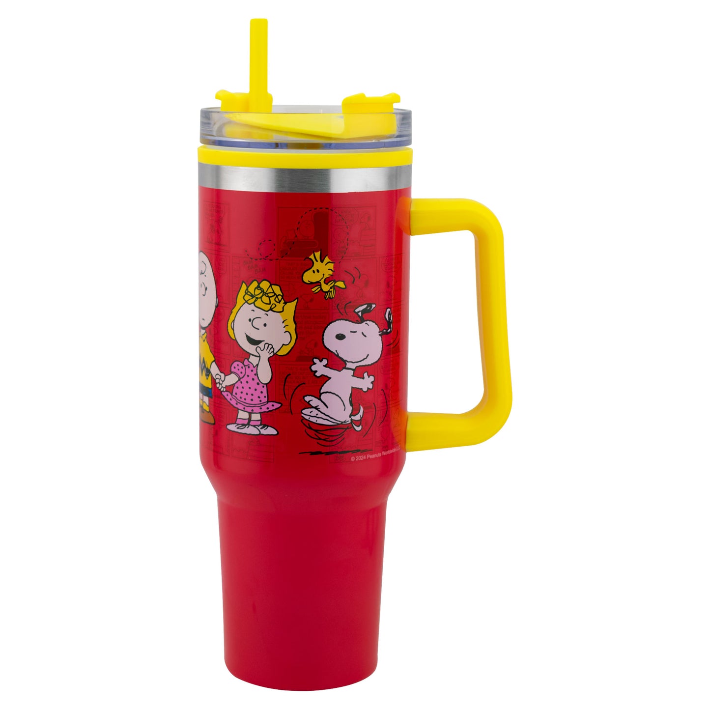 TERMO DOBLE PARED 1.2 L SNOOPY ACERO/PLASTICO | REGALOS SIGLO XXI