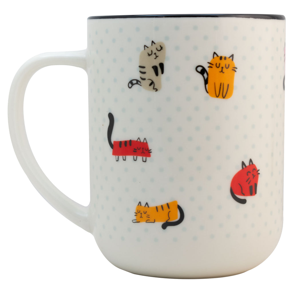 TARRO DE PORCELANA GATOS 620 ML | REGALOS SIGLO XXI