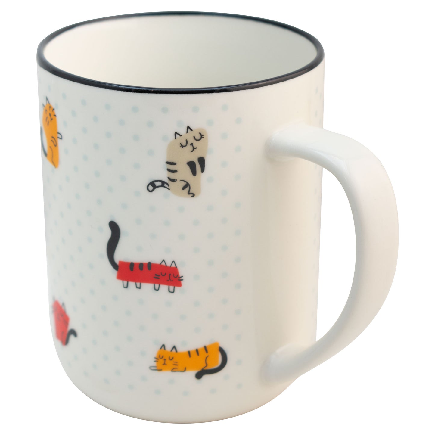 TARRO DE PORCELANA GATOS 620 ML | REGALOS SIGLO XXI