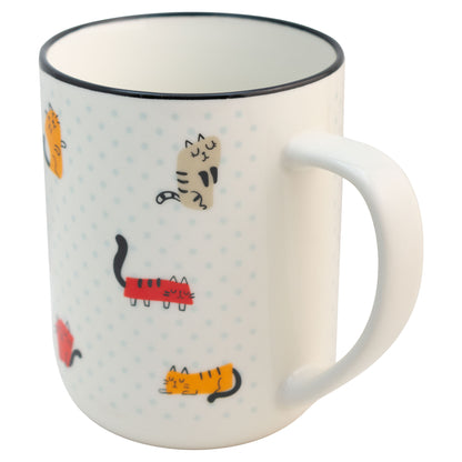 TARRO DE PORCELANA GATOS 620 ML | REGALOS SIGLO XXI