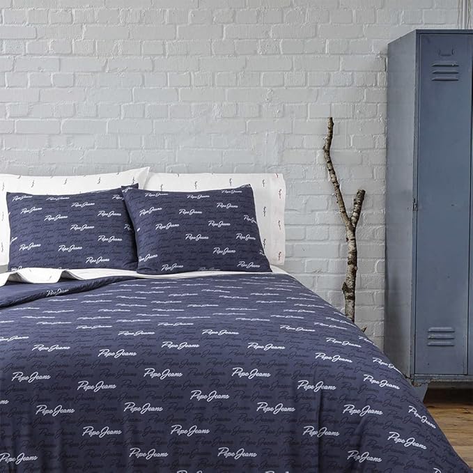 SET EDREDÓN INDIVIDUAL HANDWRITI  | PEPE JEANS