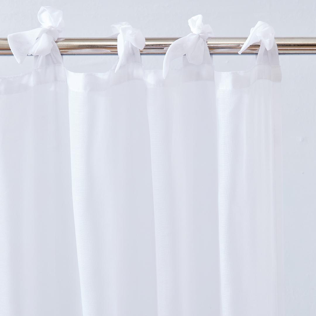 CORTINA DECORATIVA PARA SALA BJ SOLID SHEER | BETSEY JONHSON