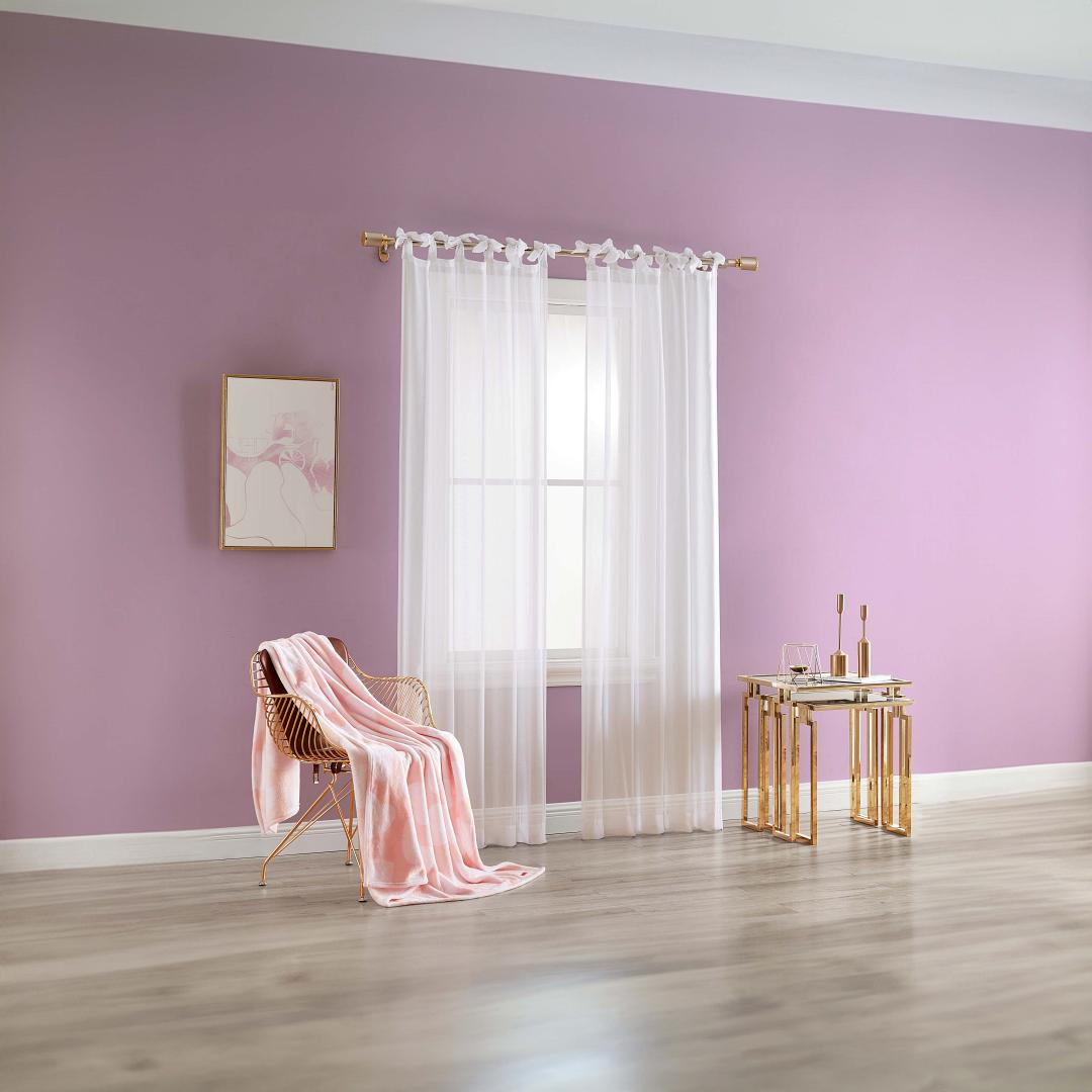 CORTINA DECORATIVA PARA SALA BJ SOLID SHEER | BETSEY JONHSON