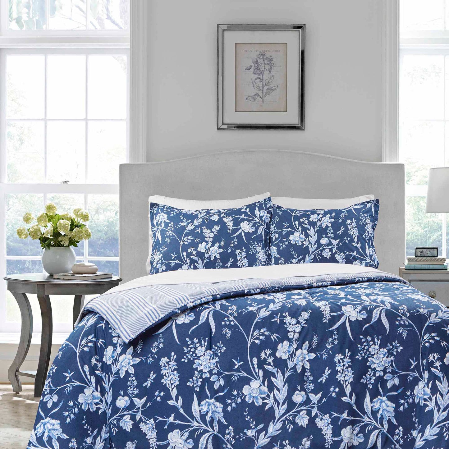 EDREDÓN SET INDIVIDUAL BRANCH TOILE  | LAURA ASHLEY