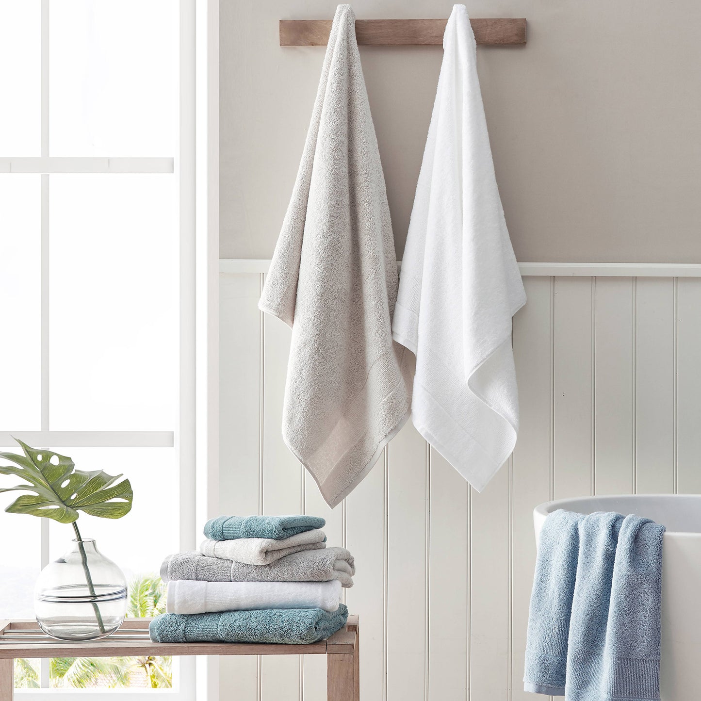 SET DE TOALLAS ISLAND RETREAT COCONUT | TOMMY BAHAMA