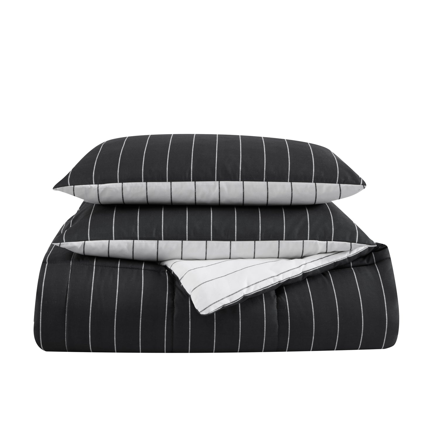 EDREDÓN SET FULL QUEEN HARRINGTON PINSTRIPE | KENNETH COLE