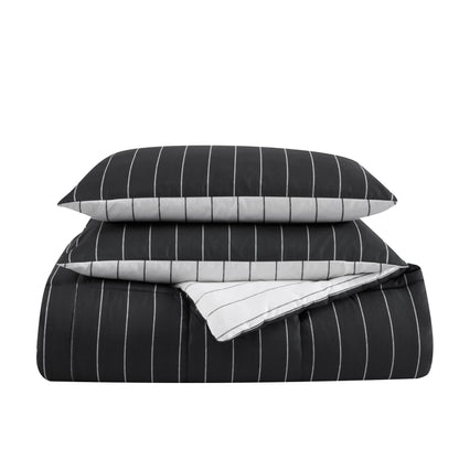 EDREDÓN SET FULL QUEEN HARRINGTON PINSTRIPE | KENNETH COLE