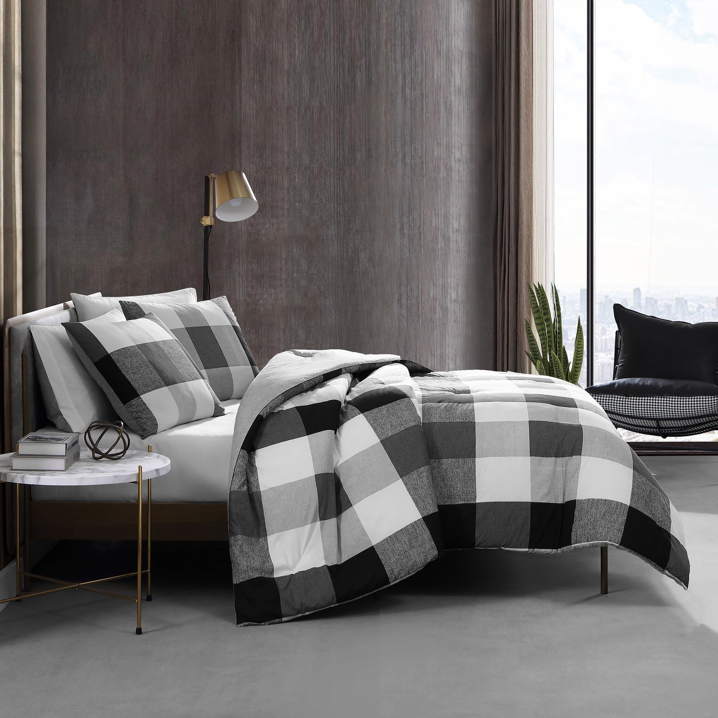 EDREDÓN SET PROSPECT PLAID | KENNETH COLE