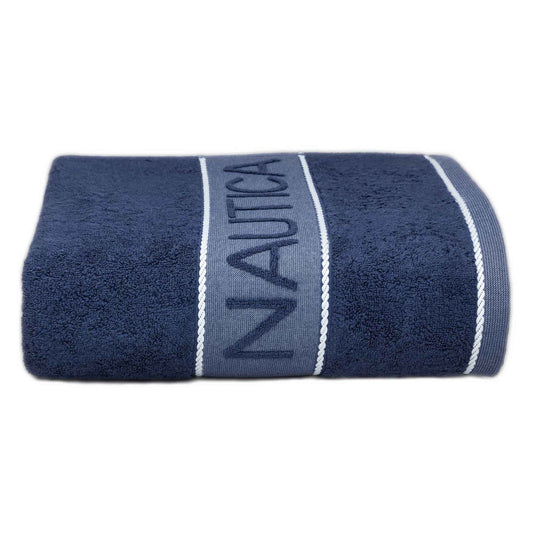 TOALLA MEDIO BAÑO MAINSHEET PEACOAT AZUL MARINO | NAUTICA