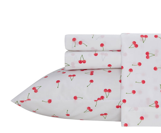 JUEGO DE SABANAS CHERRIES | POPPY & FRITZ