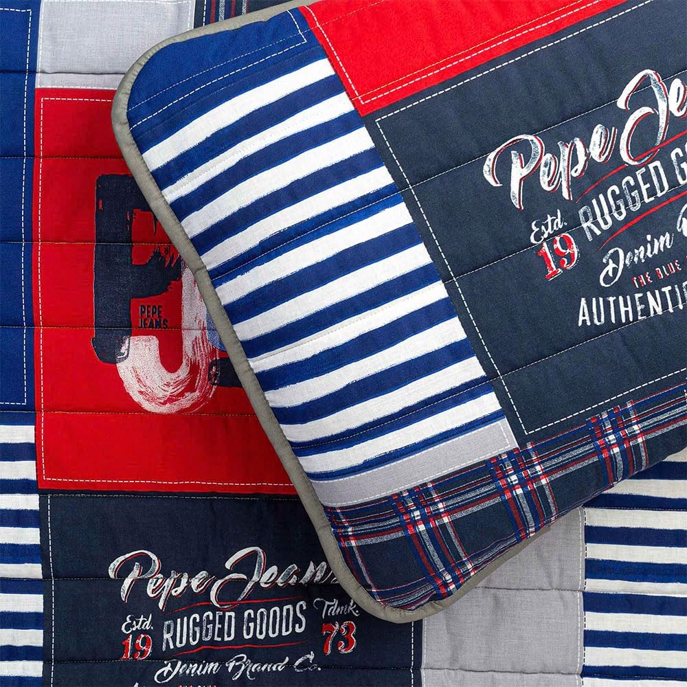 QUILT SET MICHAEL NORTH TAMAÑO KING SIZE  | PEPE JEANS