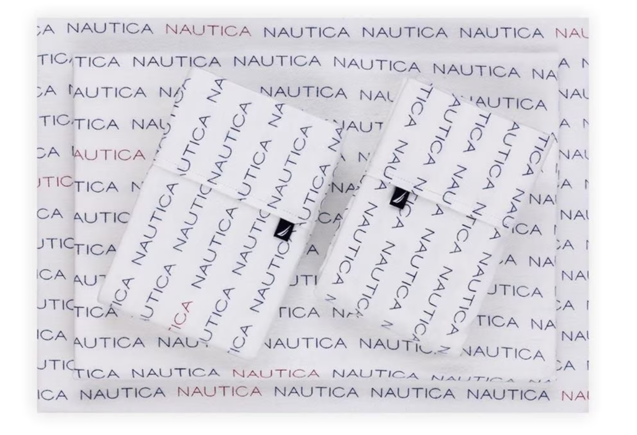 JUEGO DE SÁBANAS NAUTICA TYPO RED | NAUTICA