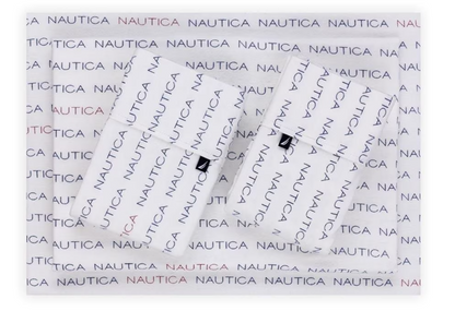 JUEGO DE SÁBANAS NAUTICA TYPO RED | NAUTICA