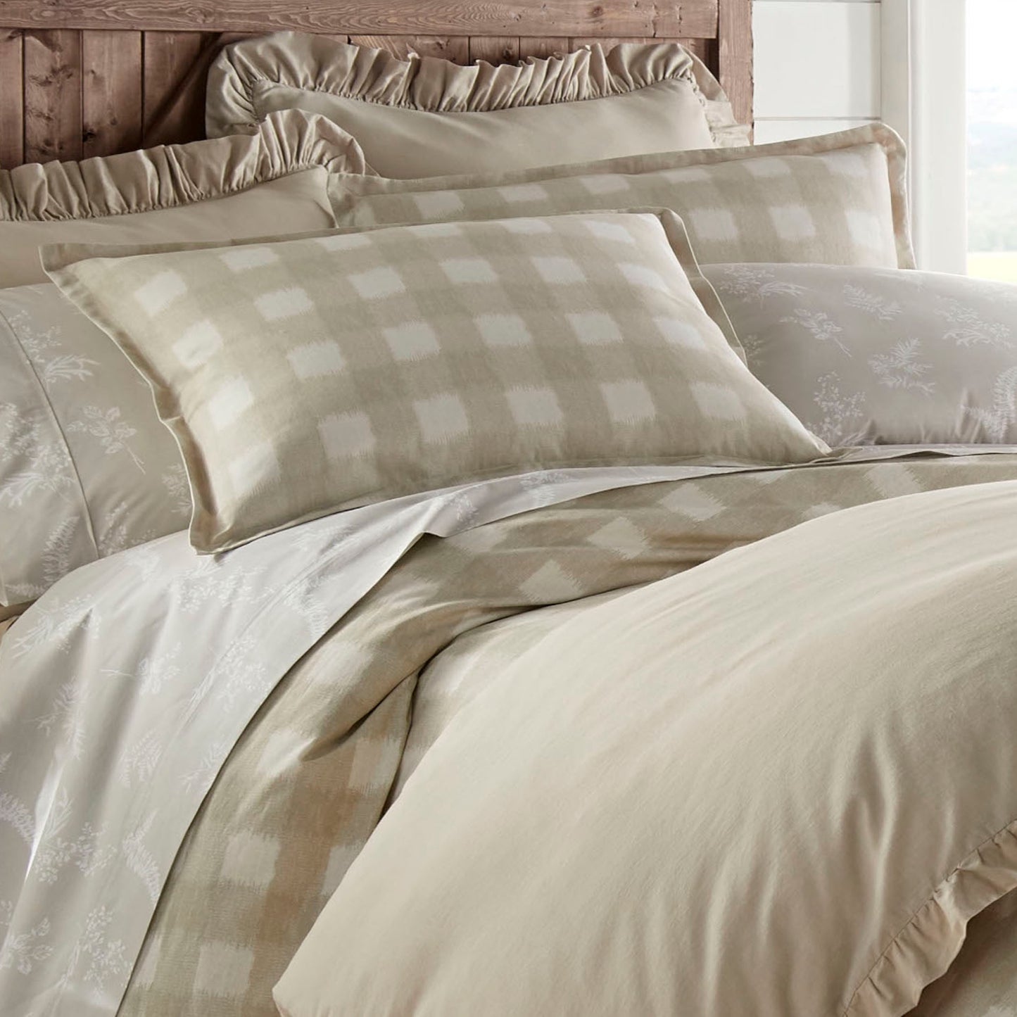 EDREDÓN SET BRAXTON NATURAL | STONE COTTAGE