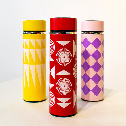 TERMO CON TERMOMETRO DISPONIBLE EN 3 COLORES | GIFTS & TOYS