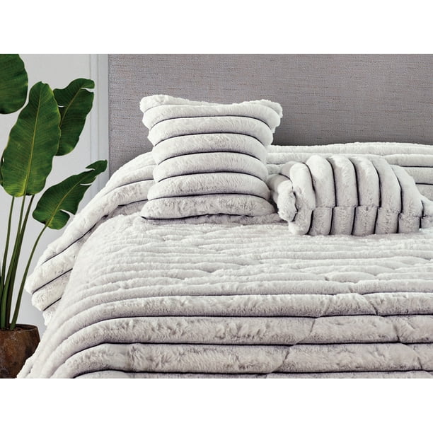 COBERTOR C/BORREGA MODELO RABBIT JAQUARD | DORMIREAL