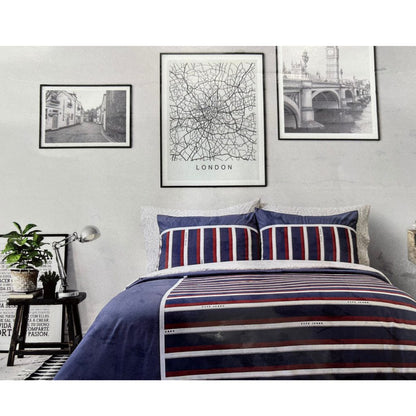 SET EDREDÓN INDIVIDUAL FULLHAM  | PEPE JEANS