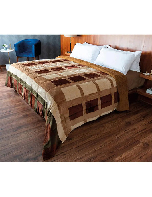 COBERTOR C/BORREGA MODELO NORUEGA | DORMIREAL