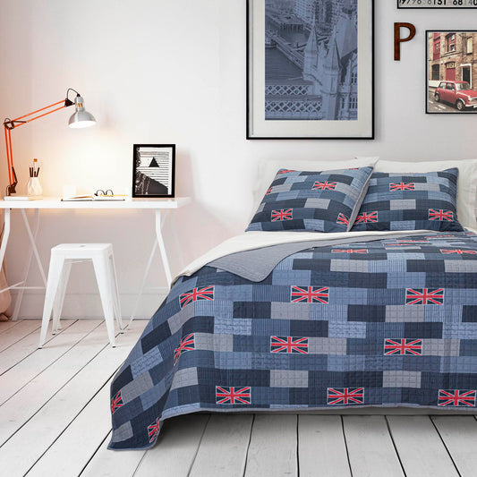 QUILT SHAM SET BASIL | PEPE JEANS