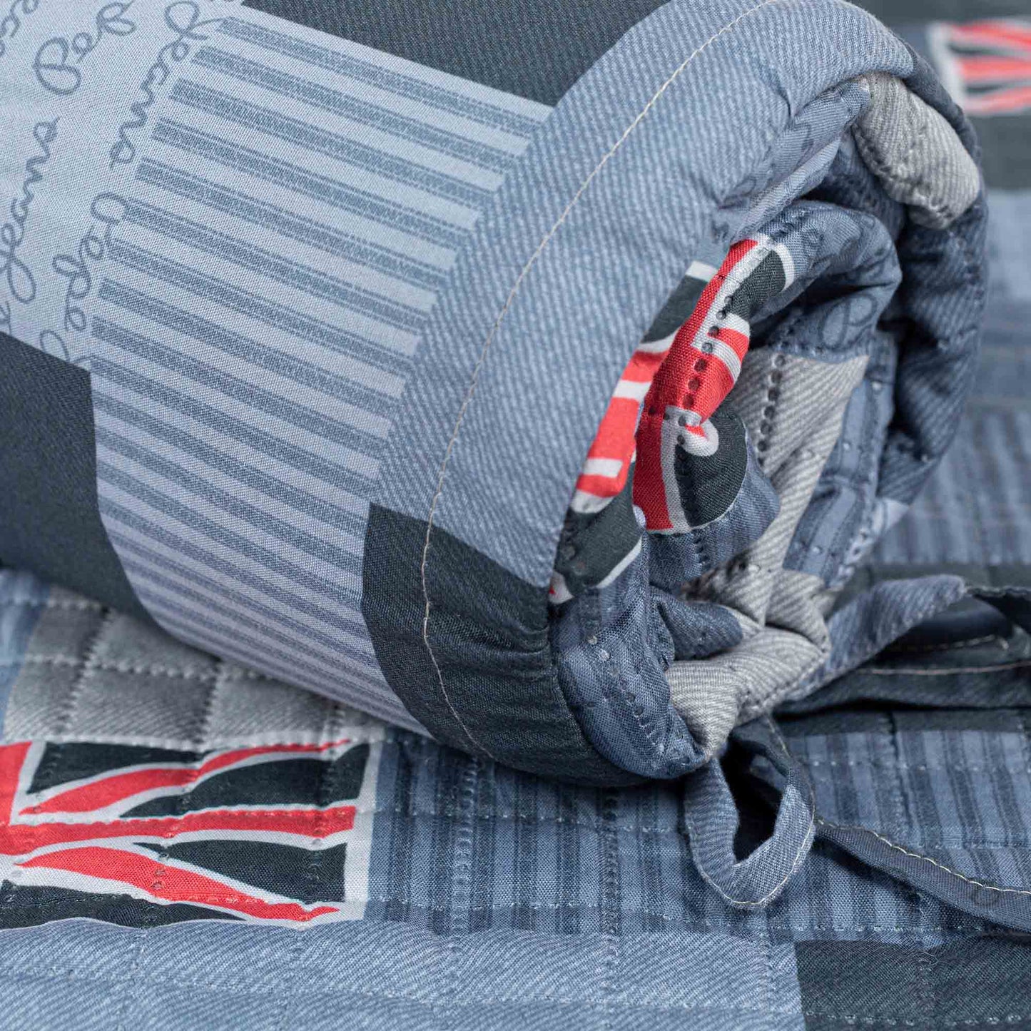 QUILT SHAM SET BASIL | PEPE JEANS