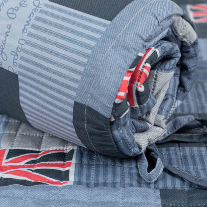 QUILT SHAM SET BASIL | PEPE JEANS