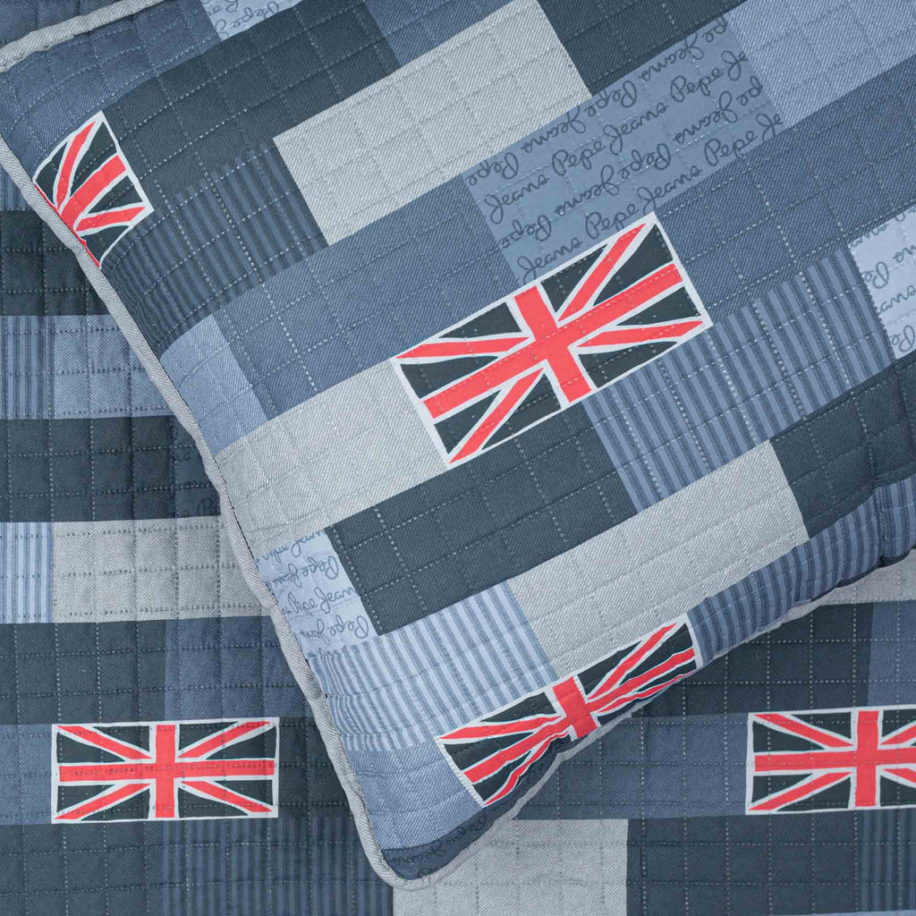 QUILT SHAM SET BASIL | PEPE JEANS